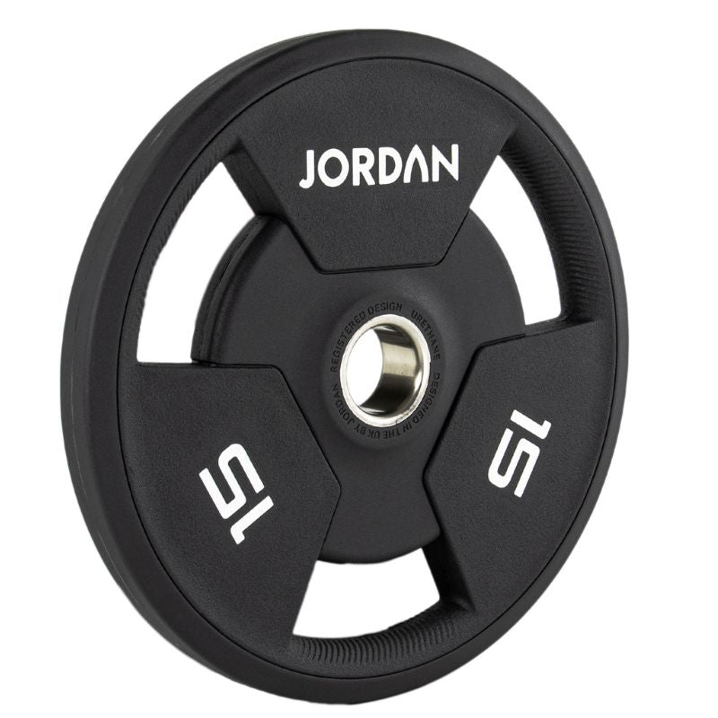 Jordan Urethane Tri-Grip Olympic Plates- New Design