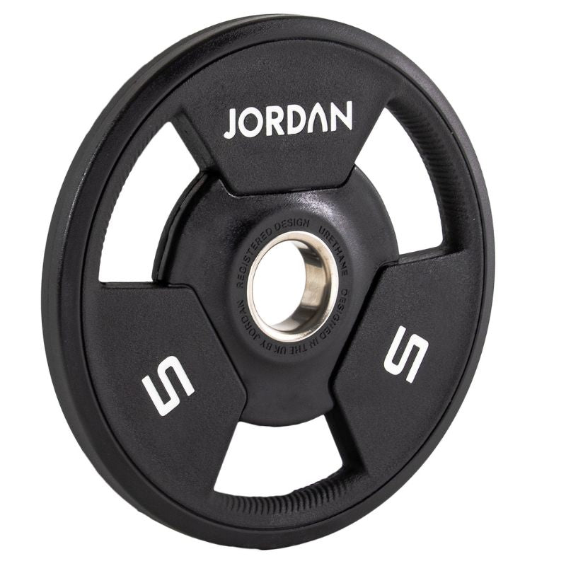 Jordan Urethane Tri-Grip Olympic Plates- New Design