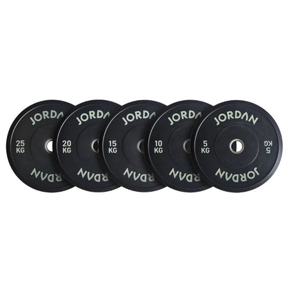 Jordan Black Rubber Bumper Plates