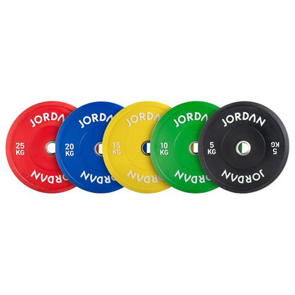 Jordan HG Coloured Rubber Bumper Weight Plates