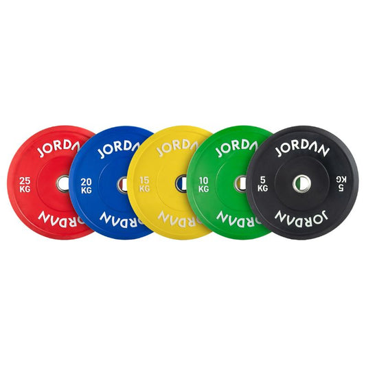 Jordan HG Coloured Rubber Bumper Weight Plates