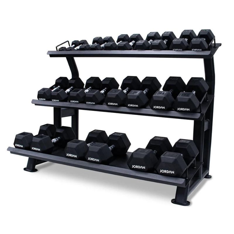 Jordan Hex Dumbbell Rack