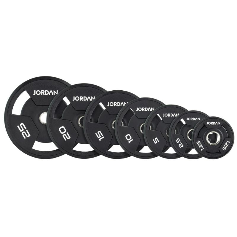 Jordan Urethane Tri-Grip Olympic Plates- New Design