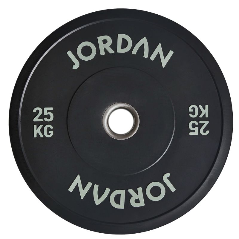 Jordan Black Rubber Bumper Plates