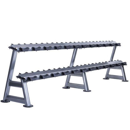 Jordan 12 Pair Dumbbell Rack (2 Tier)