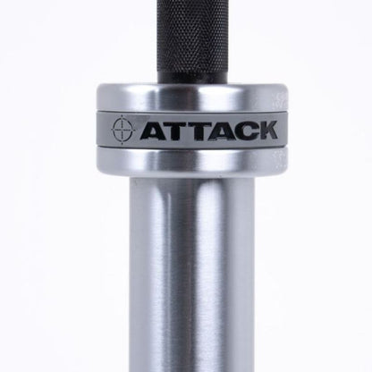 Attack Fitness Olympic 7ft Bar - Ceramic Coated Black