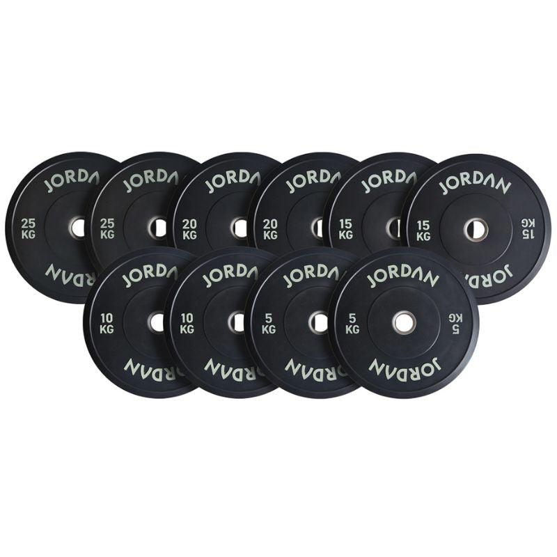 Jordan Black Rubber Bumper Plates