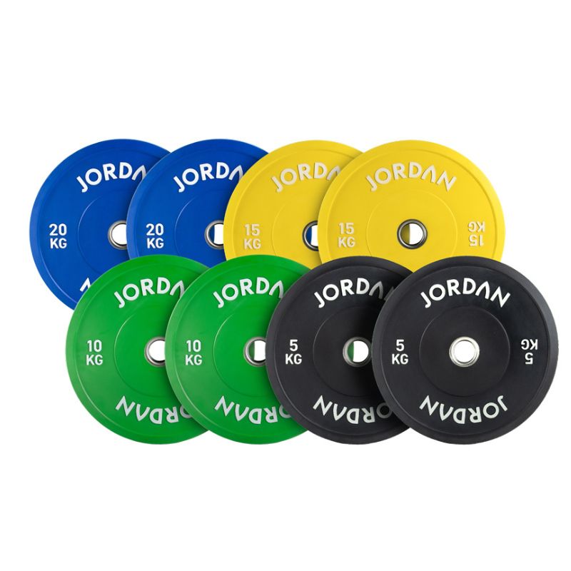 Jordan HG Coloured Rubber Bumper Weight Plates