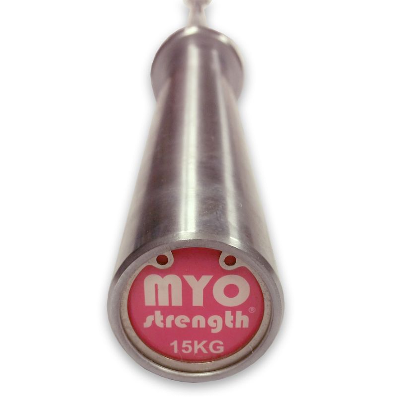 MYO Strength 7ft Olympic Bar 1000lbs Tested 15kg (Ladies)