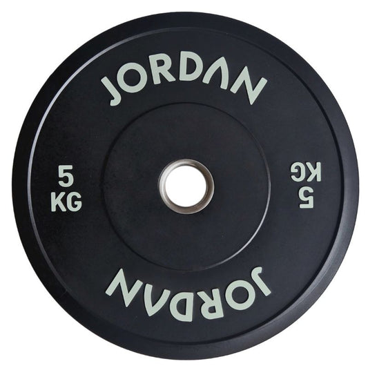 Jordan Black Rubber Bumper Plates