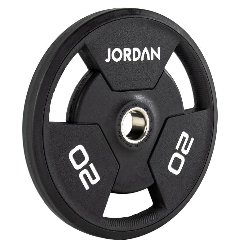 Jordan Urethane Tri-Grip Olympic Plates- New Design